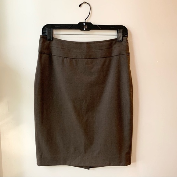 The Limited Collection Brown Pencil Skirt Size 2 - Picture 1 of 6